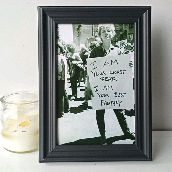 Vintage Quote Retro 70s Framed Home Decor - Picture 7 of 8